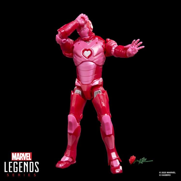 Marvel Legends I Love You 3000 Iron Man (Pink) Action Figure Gallery Image 7