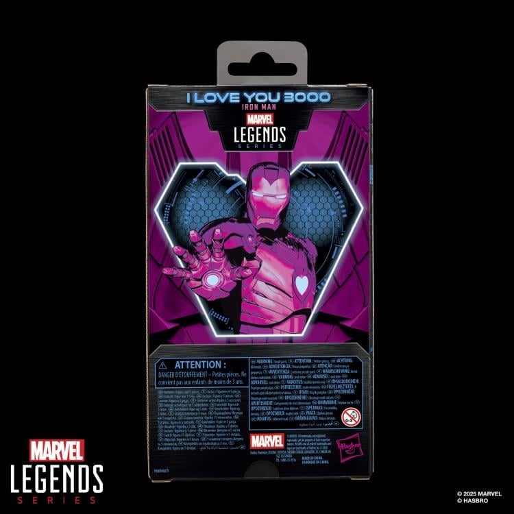 Marvel Legends I Love You 3000 Iron Man (Pink) Action Figure Gallery Image 12
