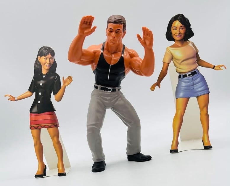 Kickboxer Big Rubber Guys Kurt Sloane (Dancing) Limited Edition Figure Gallery Image 3