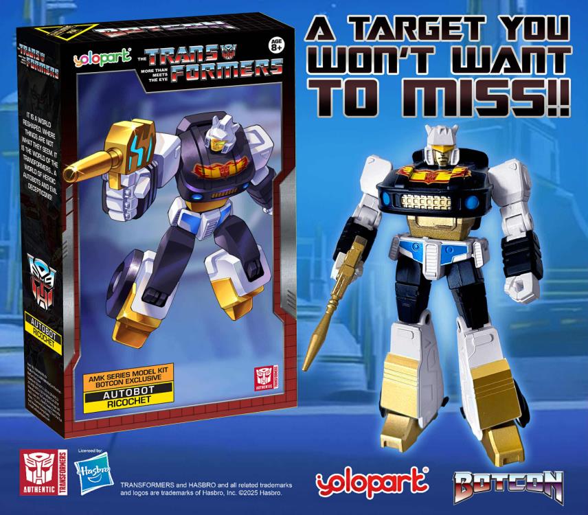 Transformers AMK Ricochet BotCon 2025 Exclusive Model Kit Gallery Image 9