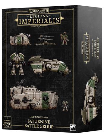 Warhammer: The Horus Heresy - Legions Imperialis Legiones Astartes Saturnine Battle Group Epic Scale Miniatures Set Gallery Image 2