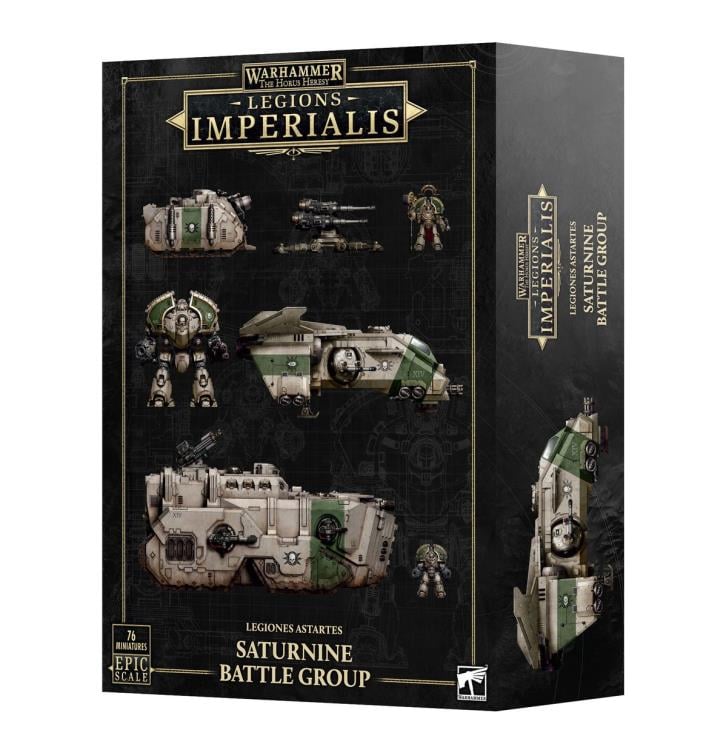 Warhammer: The Horus Heresy - Legions Imperialis Legiones Astartes Saturnine Battle Group Epic Scale Miniatures Set Gallery Image 16