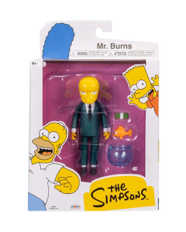 The Simpsons Mr. Burns with Blinky 5-Inch Scale Action Figure Gallery Image 5