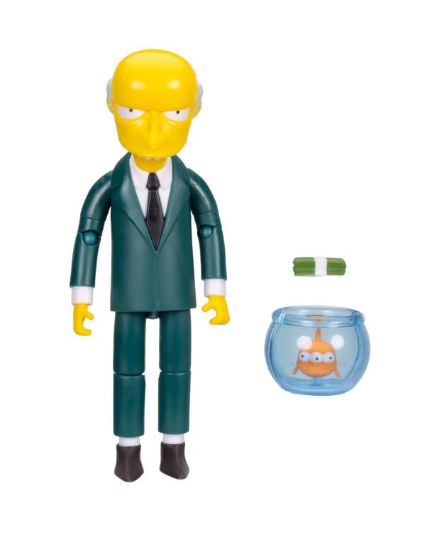 The Simpsons Mr. Burns with Blinky 5-Inch Scale Action Figure Gallery Image 3