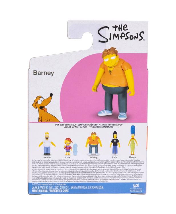 The Simpsons 2.5-Inch Scale Wave 6 Set of 5 Action Figures