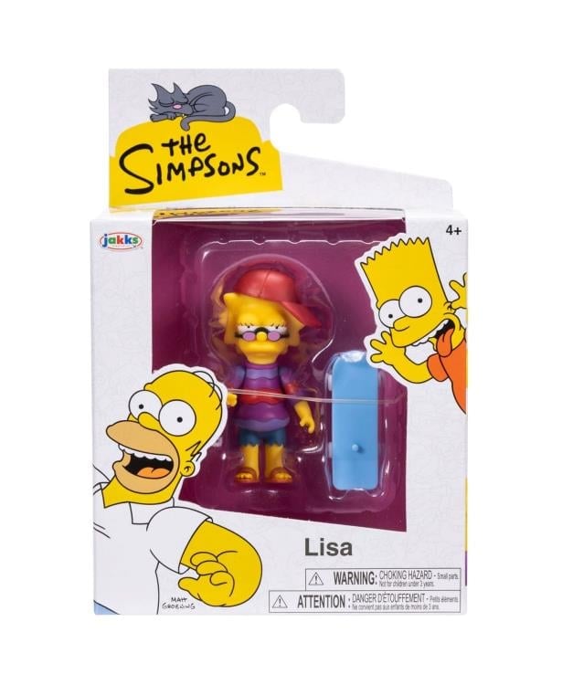 The Simpsons Cool Lisa 2.5-Inch Scale Action Figure