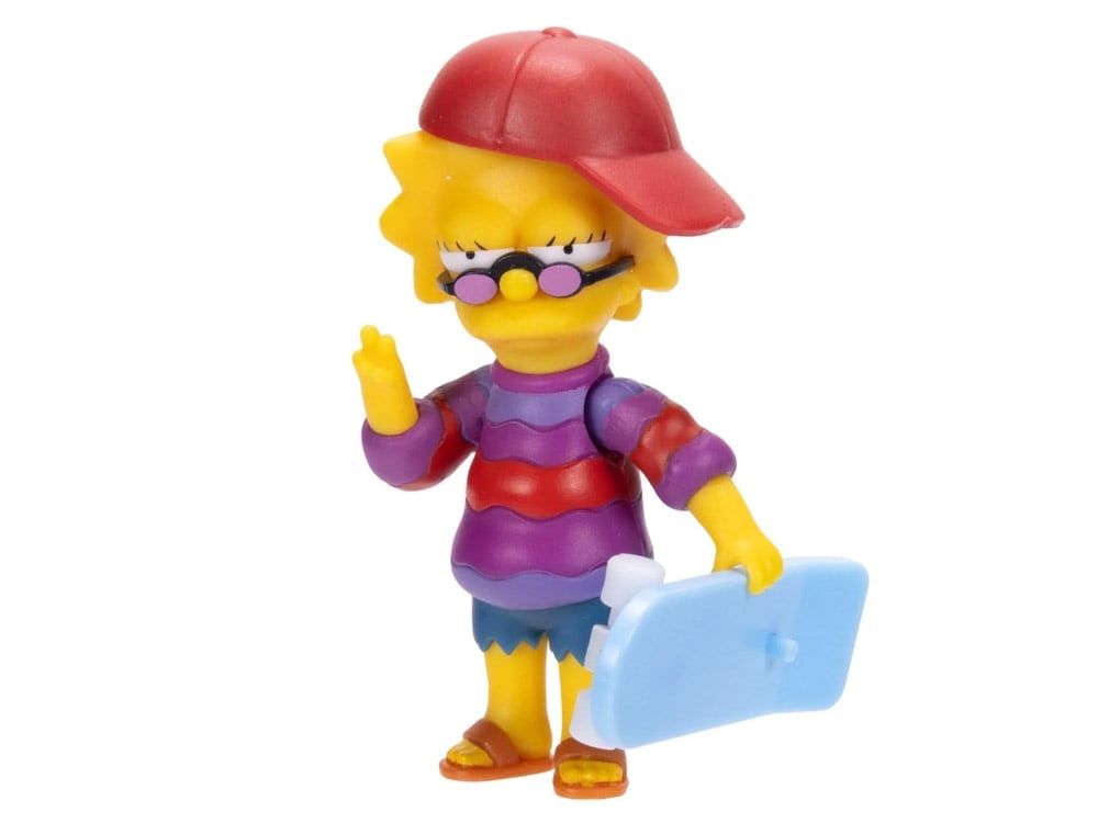The Simpsons Lisa Simpson ドール フィギュア The Simpsons Cool Lisa 2.5-Inch Scale Action Figure