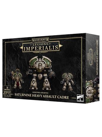 Warhammer: The Horus Heresy - Legiones Imperialis Legiones Astartes Saturnine Heavy Assault Cadre Epic Scale Miniatures Set Gallery Image 2