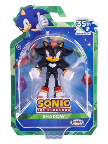 Sonic the Hedgehog 35th Anniversary Shadow 2.5-Inch Scale Action