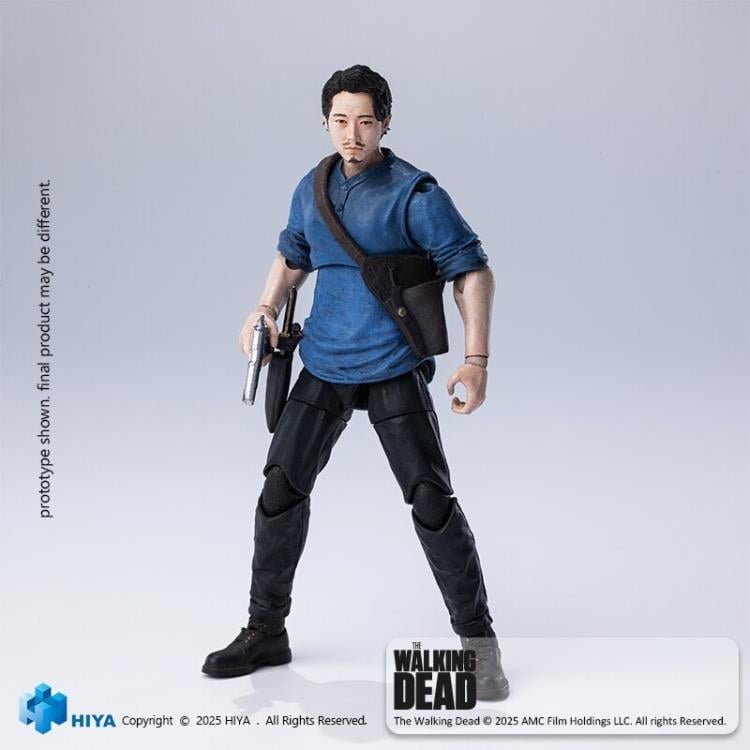 The Walking Dead Exquisite Mini Series Glenn 1/18 Scale Action Figure Gallery Image 10