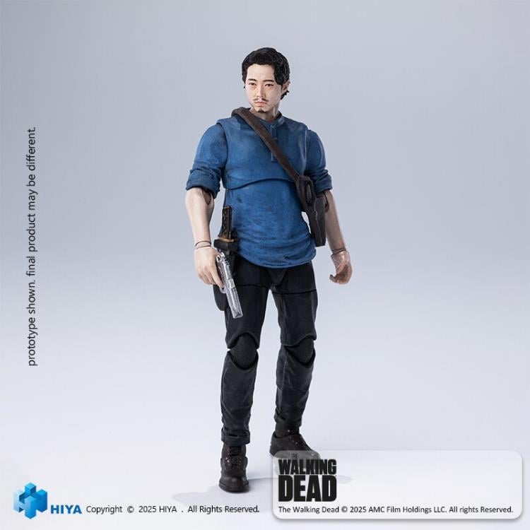 The Walking Dead Exquisite Mini Series Glenn 1/18 Scale Action Figure Gallery Image 9