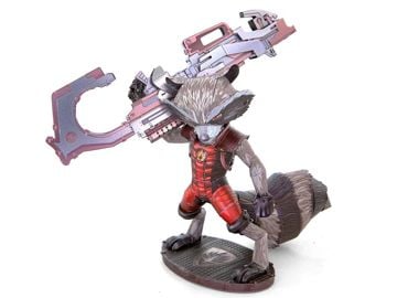 Marvel Metal Earth Rocket Raccoon Model Kit