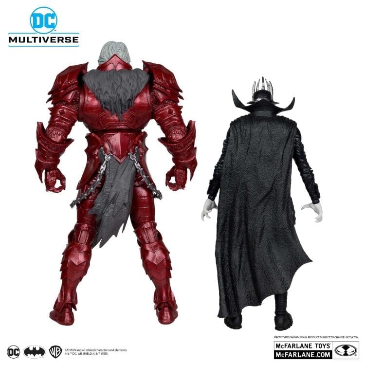 Dark Nights: Metal DC Multiverse Collector Edition The Batman Who Laughs & The Merciless Action Figure Two-Pack Gallery Image 6