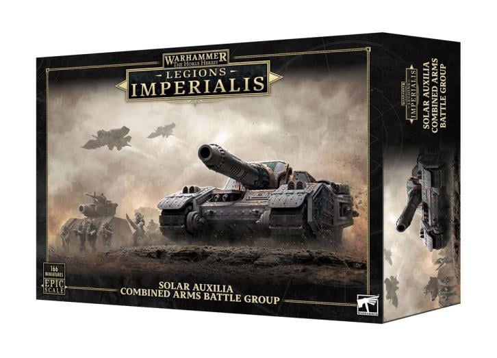 Warhammer: The Horus Heresy - Legions Imperialis Solar Auxilia Combined Arms Battle Group Epic Scale Miniatures Set Gallery Image 21