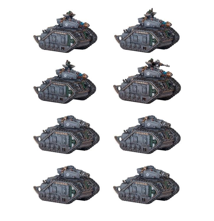 Warhammer: The Horus Heresy - Legions Imperialis Solar Auxilia Combined Arms Battle Group Epic Scale Miniatures Set Gallery Image 8