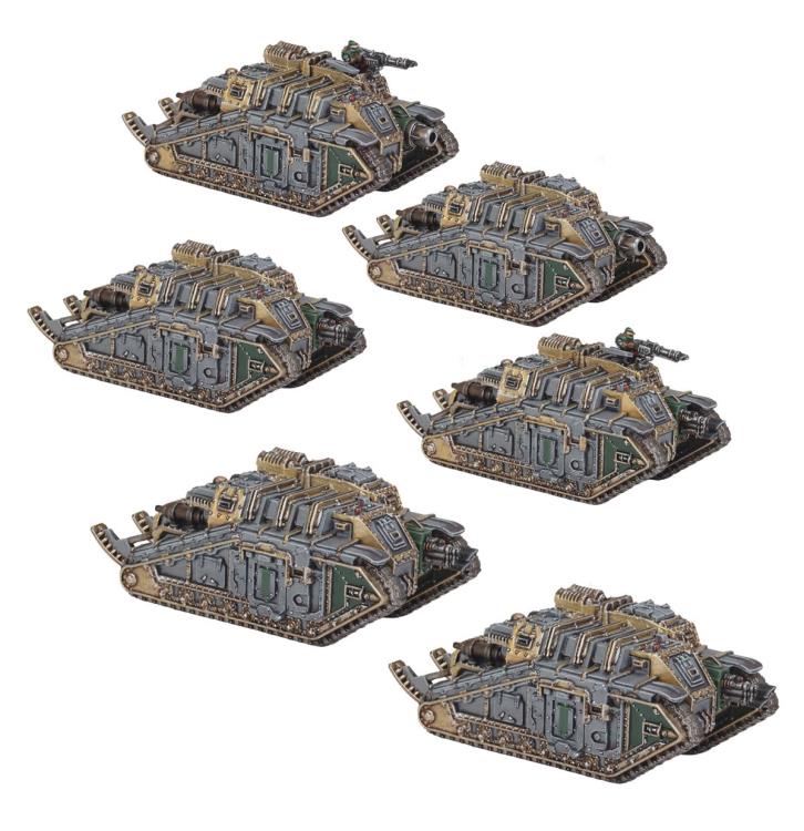 Warhammer: The Horus Heresy - Legions Imperialis Solar Auxilia Combined Arms Battle Group Epic Scale Miniatures Set Gallery Image 7
