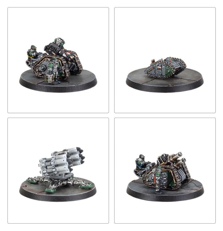 Warhammer: The Horus Heresy - Legions Imperialis Solar Auxilia Combined Arms Battle Group Epic Scale Miniatures Set Gallery Image 13