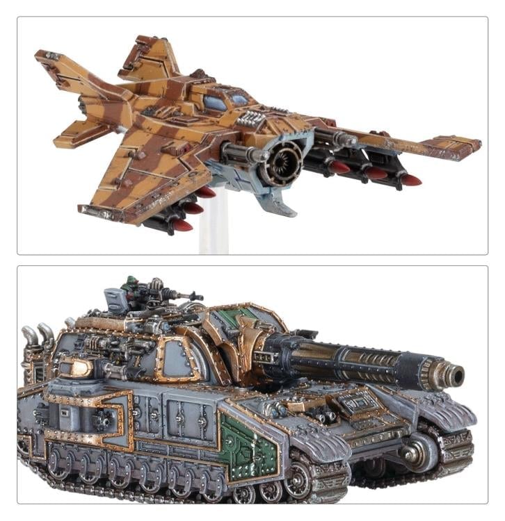 Warhammer: The Horus Heresy - Legions Imperialis Solar Auxilia Combined Arms Battle Group Epic Scale Miniatures Set Gallery Image 18