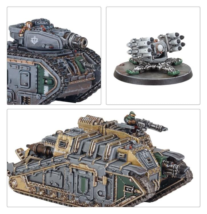 Warhammer: The Horus Heresy - Legions Imperialis Solar Auxilia Combined Arms Battle Group Epic Scale Miniatures Set Gallery Image 17