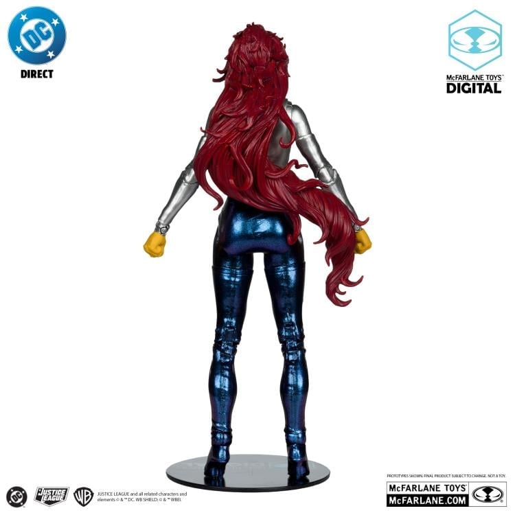 The New Teen Titans Blackfire 7" Action Figure (with Digital Code) Gallery Image 5