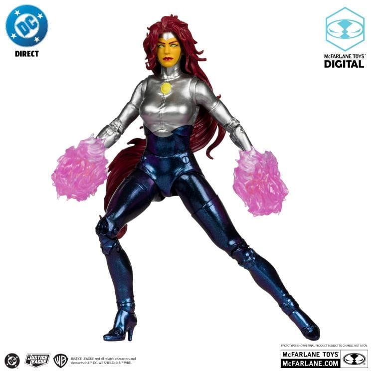 The New Teen Titans Blackfire 7" Action Figure (with Digital Code) Gallery Image 3