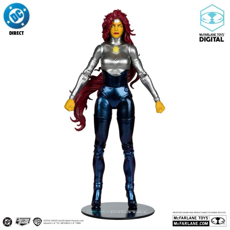 The New Teen Titans Blackfire 7" Action Figure (with Digital Code) Gallery Image 4