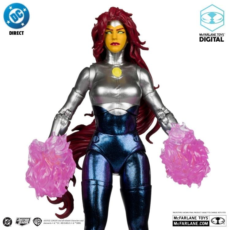 The New Teen Titans Blackfire 7" Action Figure (with Digital Code) Gallery Image 6