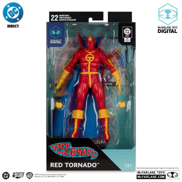DC: The Bronze Age Red Tornado 7" Action Figure (with Digital Code) Gallery Image 9