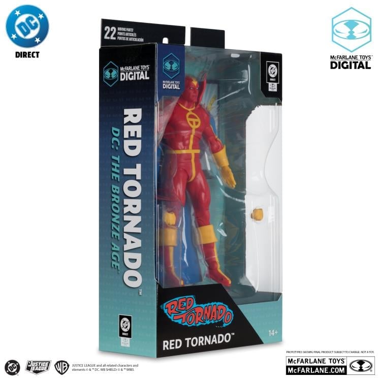 DC: The Bronze Age Red Tornado 7" Action Figure (with Digital Code) Gallery Image 10