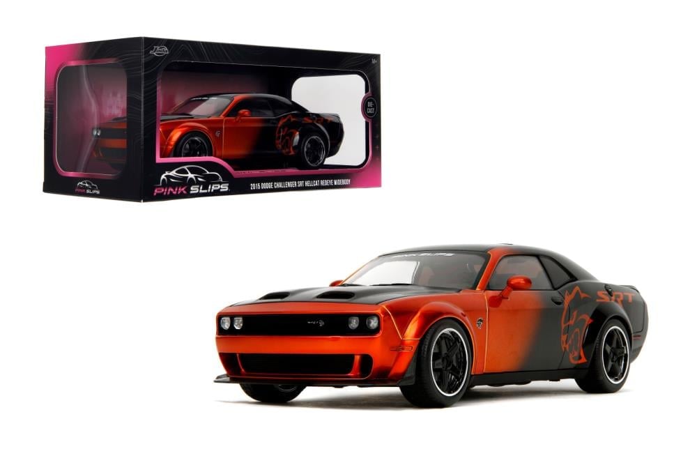 Pink Slips 2015 Dodge Challenger SRT Hellcat Redeye Widebody 1/18
