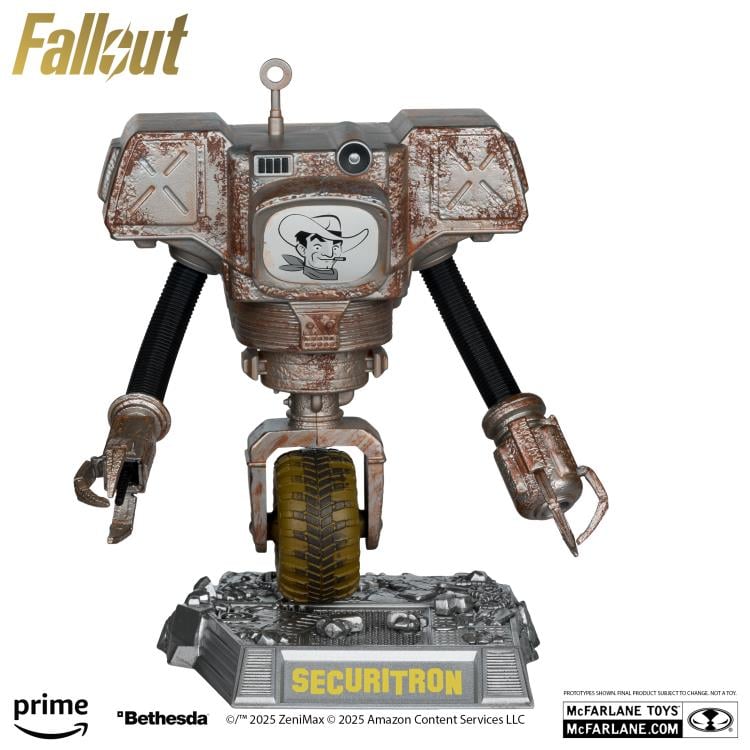 Fallout Movie Maniacs Securitron 6" Limited Edition Figure Gallery Image 5