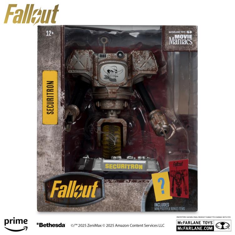 Fallout Movie Maniacs Securitron 6" Limited Edition Figure Gallery Image 9