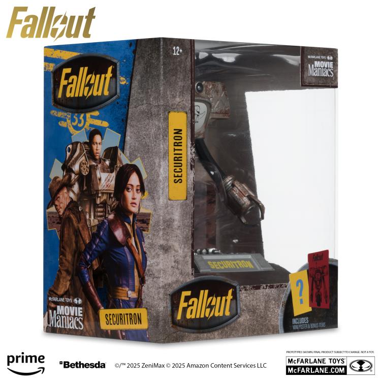 Fallout Movie Maniacs Securitron 6" Limited Edition Figure Gallery Image 10
