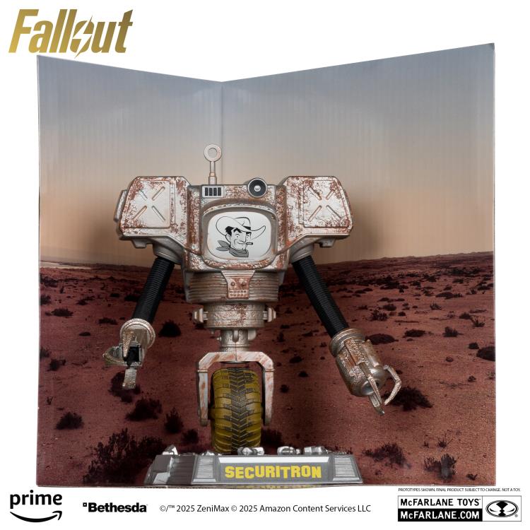 Fallout Movie Maniacs Securitron 6" Limited Edition Figure Gallery Image 3