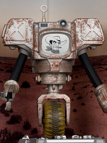 Fallout Movie Maniacs Securitron 6" Limited Edition Figure Gallery Image 2