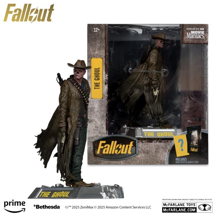 Fallout Movie Maniacs The Ghoul (Season 2) 6" Limited Edition Figure Gallery Image 9