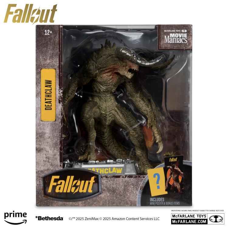 Fallout Movie Maniacs Deathclaw 6" Limited Edition Figure Gallery Image 9