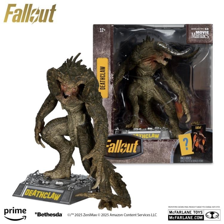 Fallout Movie Maniacs Deathclaw 6" Limited Edition Figure Gallery Image 8