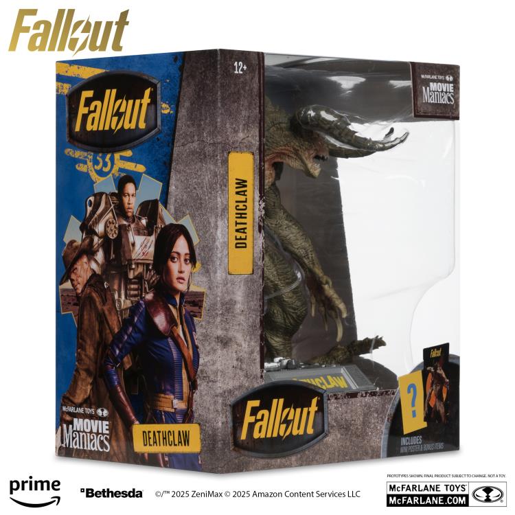 Fallout Movie Maniacs Deathclaw 6" Limited Edition Figure Gallery Image 10