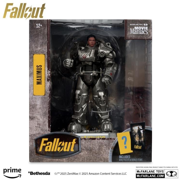 Fallout Movie Maniacs Maximus (Season 2) 6" Limited Edition Figure Gallery Image 9