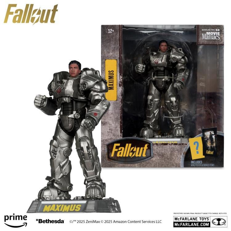 Fallout Movie Maniacs Maximus (Season 2) 6" Limited Edition Figure Gallery Image 8