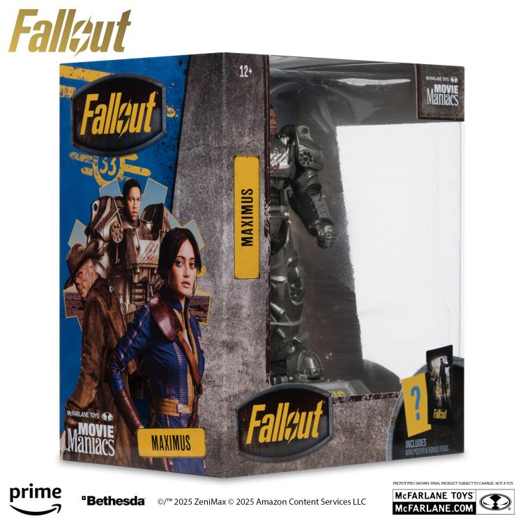 Fallout Movie Maniacs Maximus (Season 2) 6" Limited Edition Figure Gallery Image 10