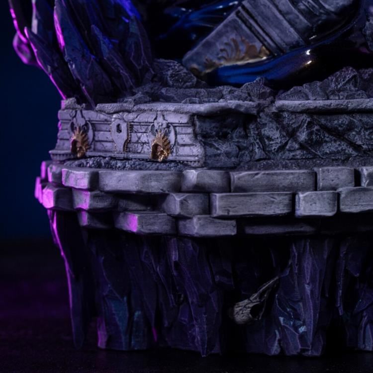 The Infinity Gauntlet Battle Diorama Series Silver Surfer 1/10 Art