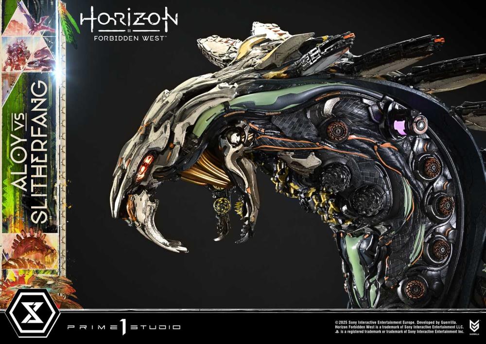 Horizon Forbidden West Ultimate Diorama Masterline Aloy vs. The Slitherfang (Bonus Ver.) Limited Edition Statue Gallery Image 43