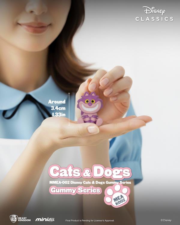 Disney Mini Egg Attack MMEA-002 Cats & Dogs Gummy Series Box of 24