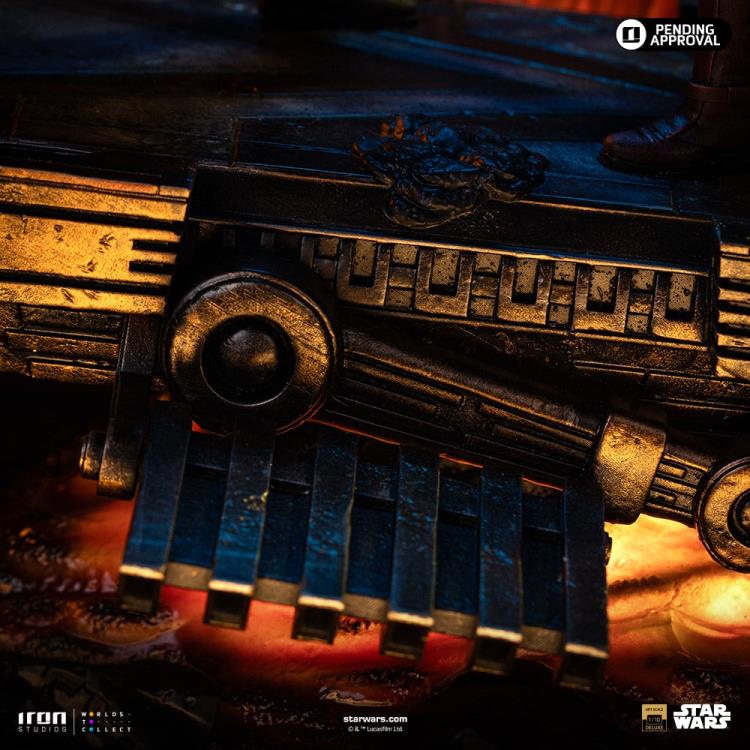 Star Wars: Revenge of the Sith Anakin vs. Obi-Wan Deluxe 1/10 Art Scale Statue Gallery Image 11