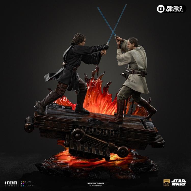 Star Wars: Revenge of the Sith Anakin vs. Obi-Wan Deluxe 1/10 Art Scale Statue Gallery Image 5