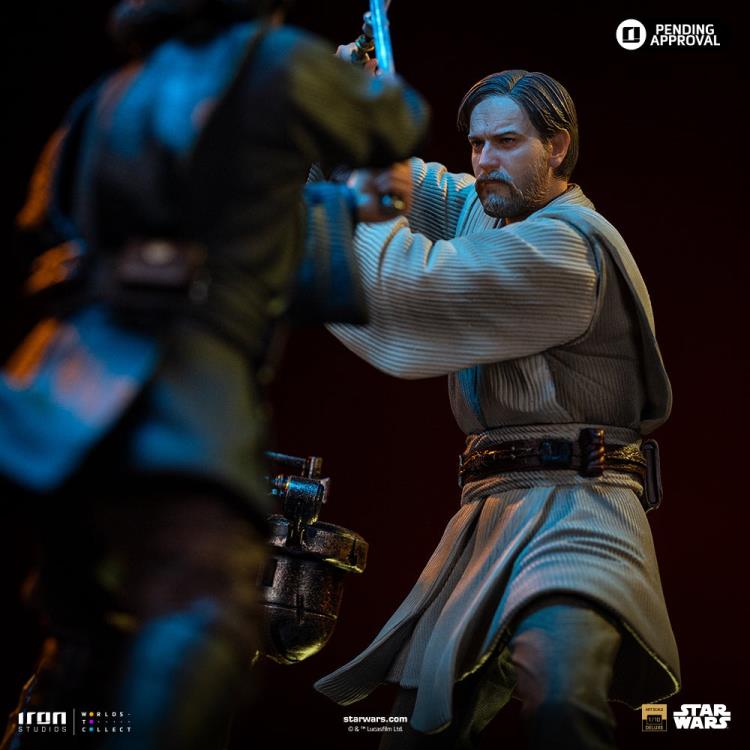Star Wars: Revenge of the Sith Anakin vs. Obi-Wan Deluxe 1/10 Art Scale Statue Gallery Image 6