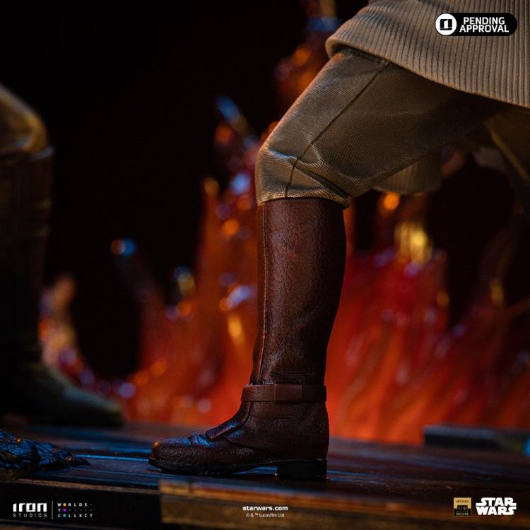 Star Wars: Revenge of the Sith Anakin vs. Obi-Wan Deluxe 1/10 Art Scale Statue Gallery Image 15