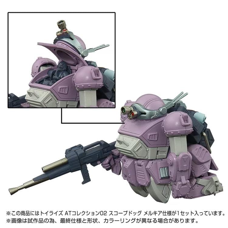 Armored Trooper Votoms T-Spark Toyrise AT Collection 02 Scopedog (Melquiya Specification) Action Figure Gallery Image 8